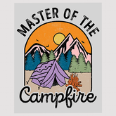 Master of the Campfire Tent DTF Transfer